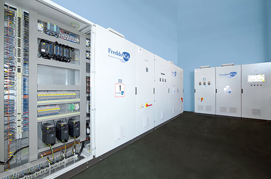 impianti di refrigerazione industriale - impianti frigoriferi industriali - quadro elettrico