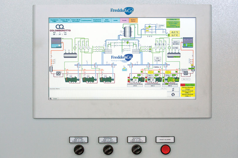 Impianti frigoriferi - Layout PLC1 - Freddo & Co